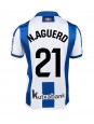 Real Sociedad Nayef Aguerd #21 Hjemmedrakt 2024-25 Korte ermer